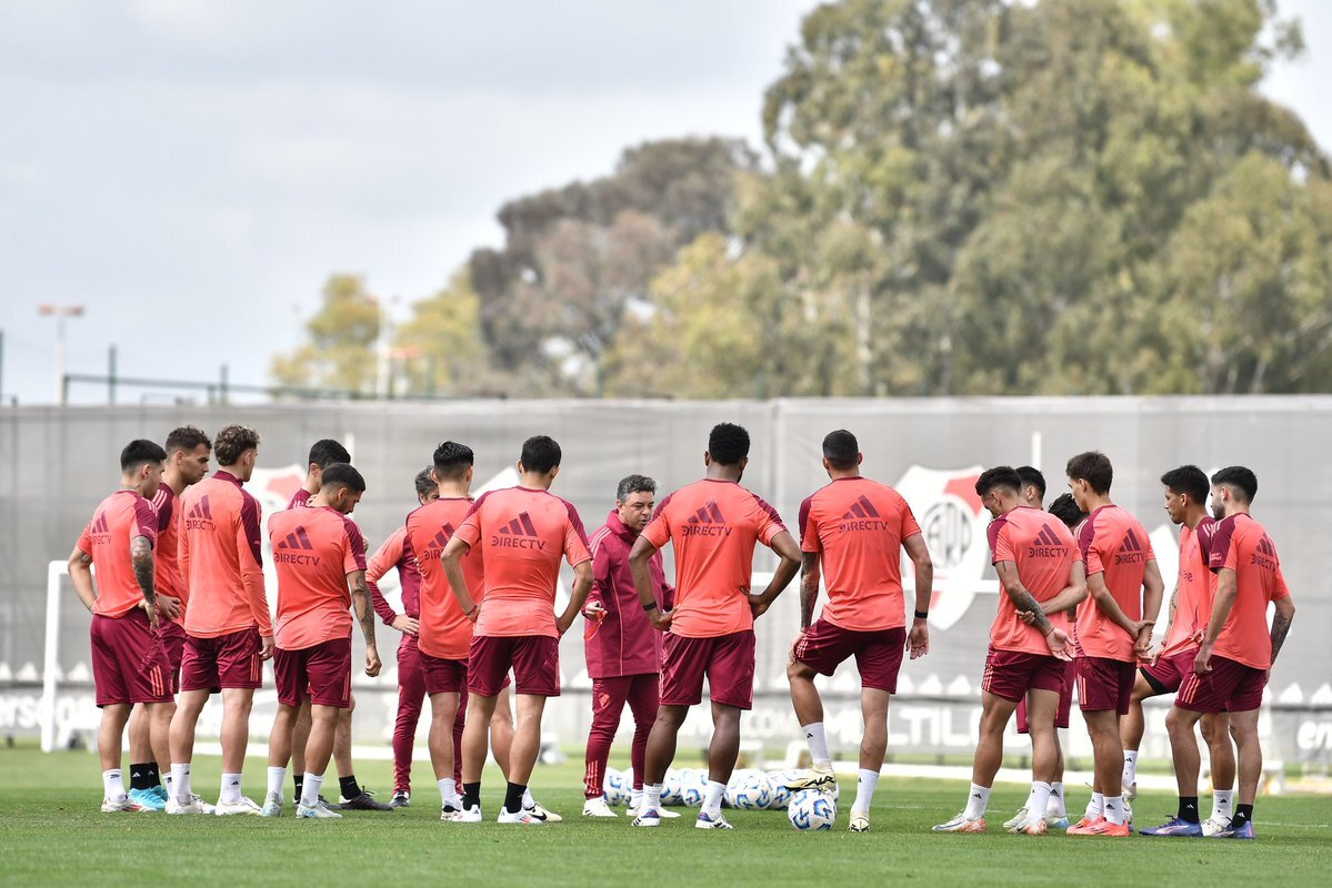 Marcelo Gallardo definió la lista de convocados en River