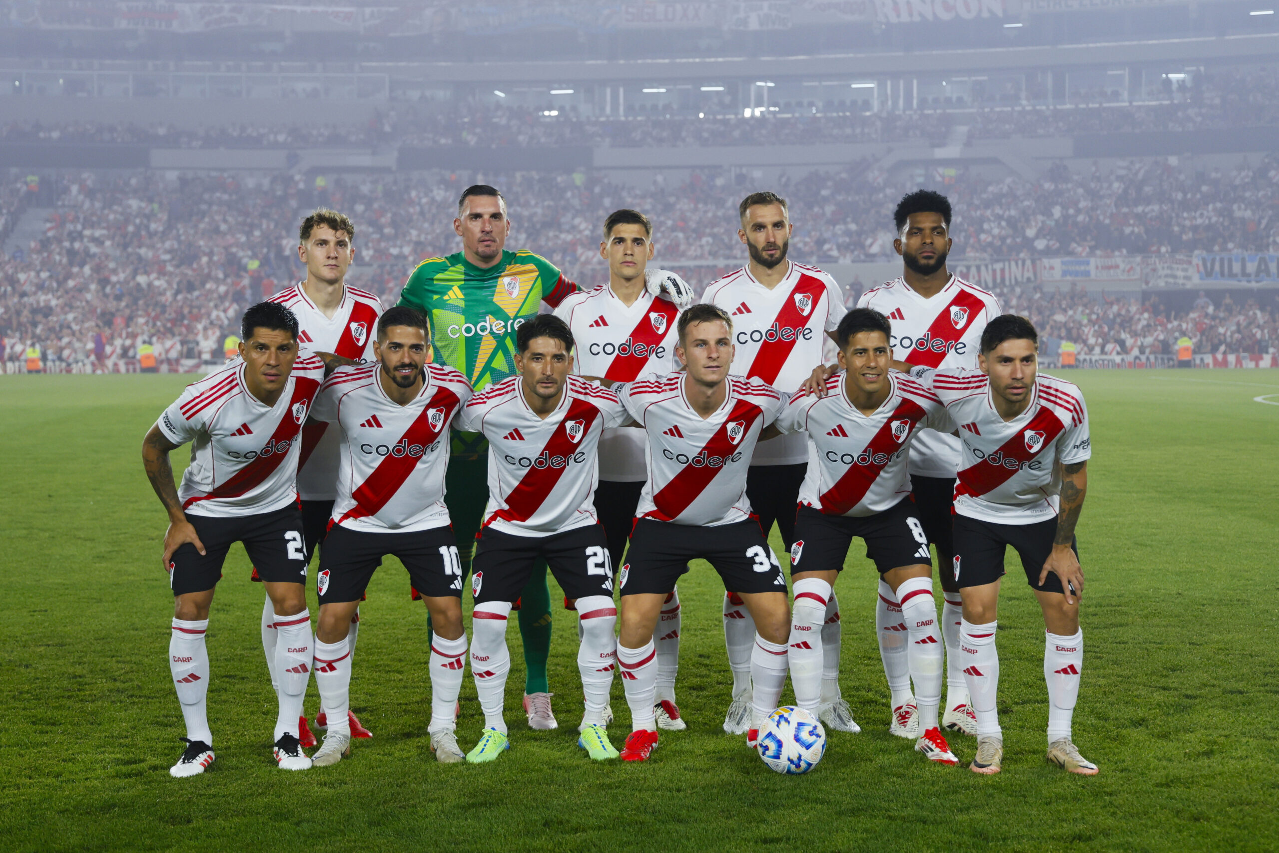 Formación de River vs Platense por la fecha 1 del Torneo Apertura 2025