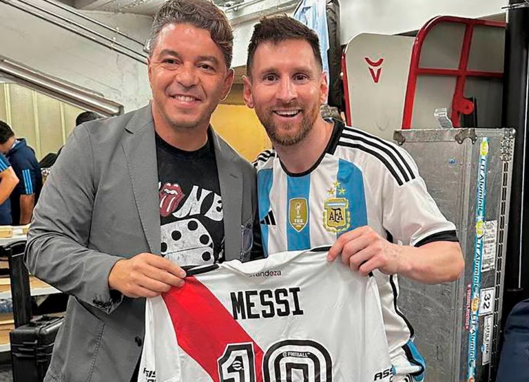 Messi a River: la tendencia de los hinchas en las redes