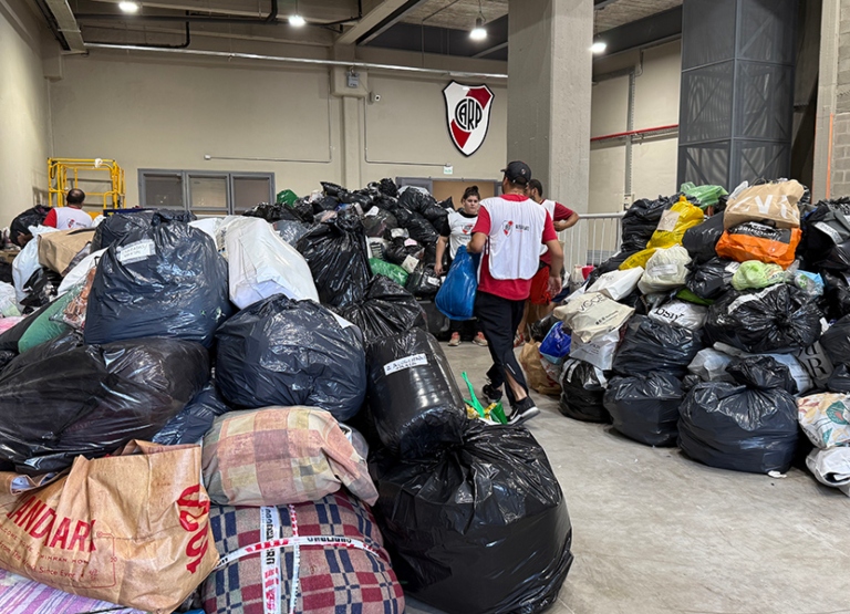 River Solidario donaciones