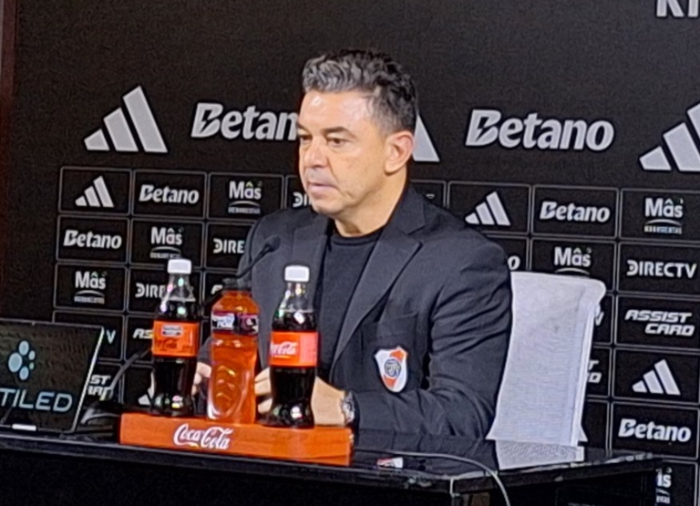 Gallardo en conferencia de prensa