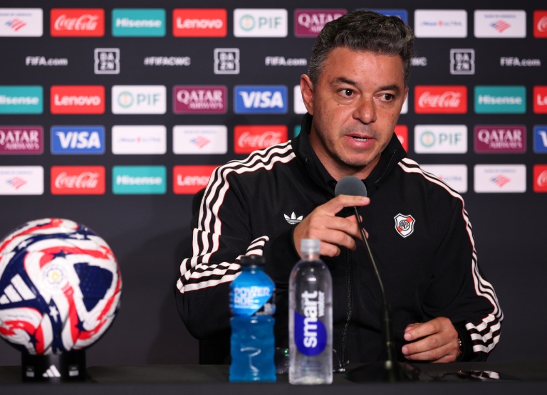 Gallardo en conferencia de prensa - River vs Monterrey
