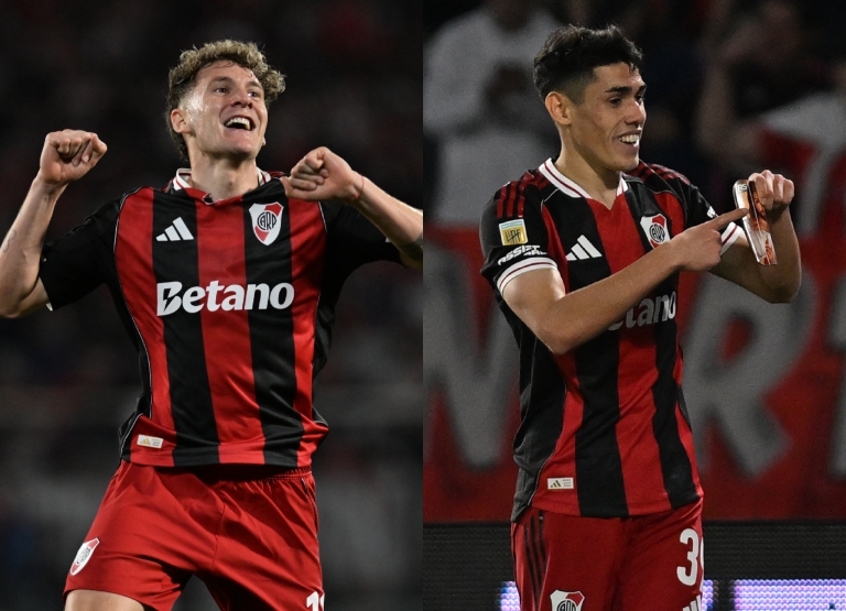 Los goles de River vs Instituto