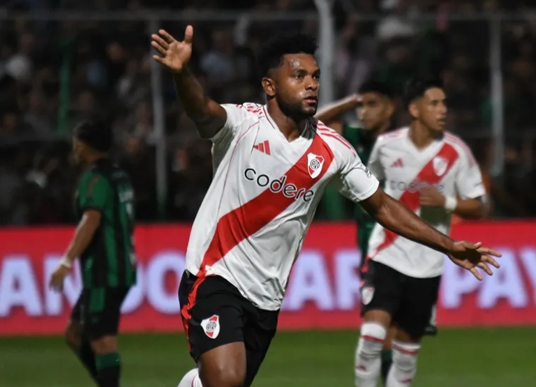 Miguel Borja River vs San Martin de San Juan