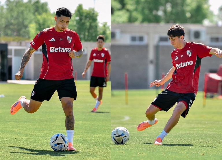 River Ruberto Dadin entrenamiento