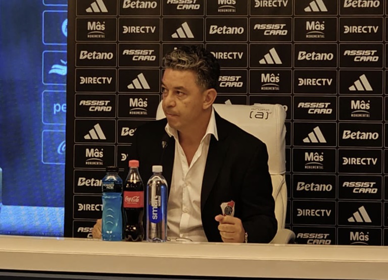 Marcelo Gallardo conferencia