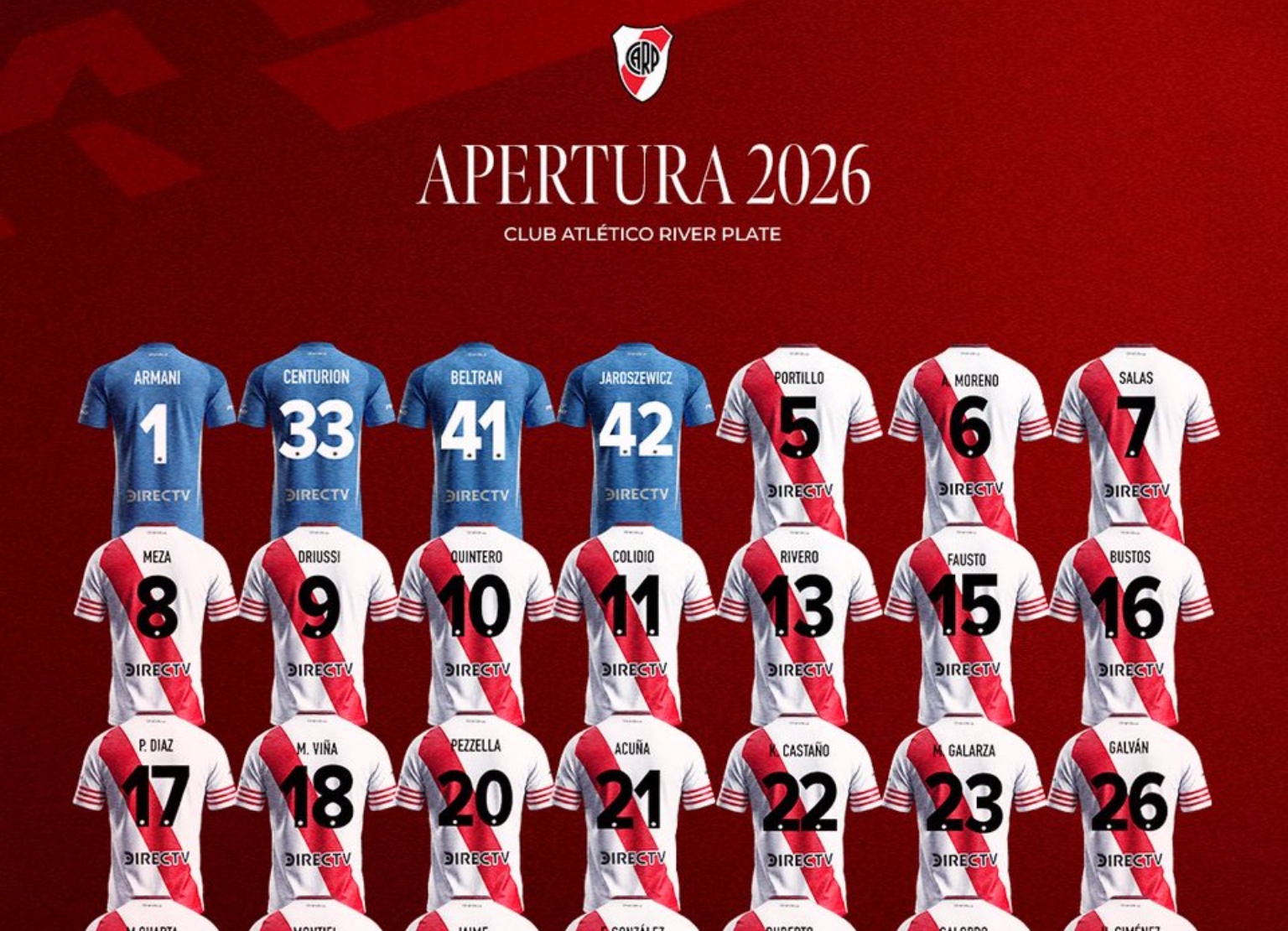 Dorsales River - Apertura 2026