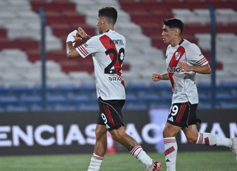 River vs Millonarios - gol de Montiel
