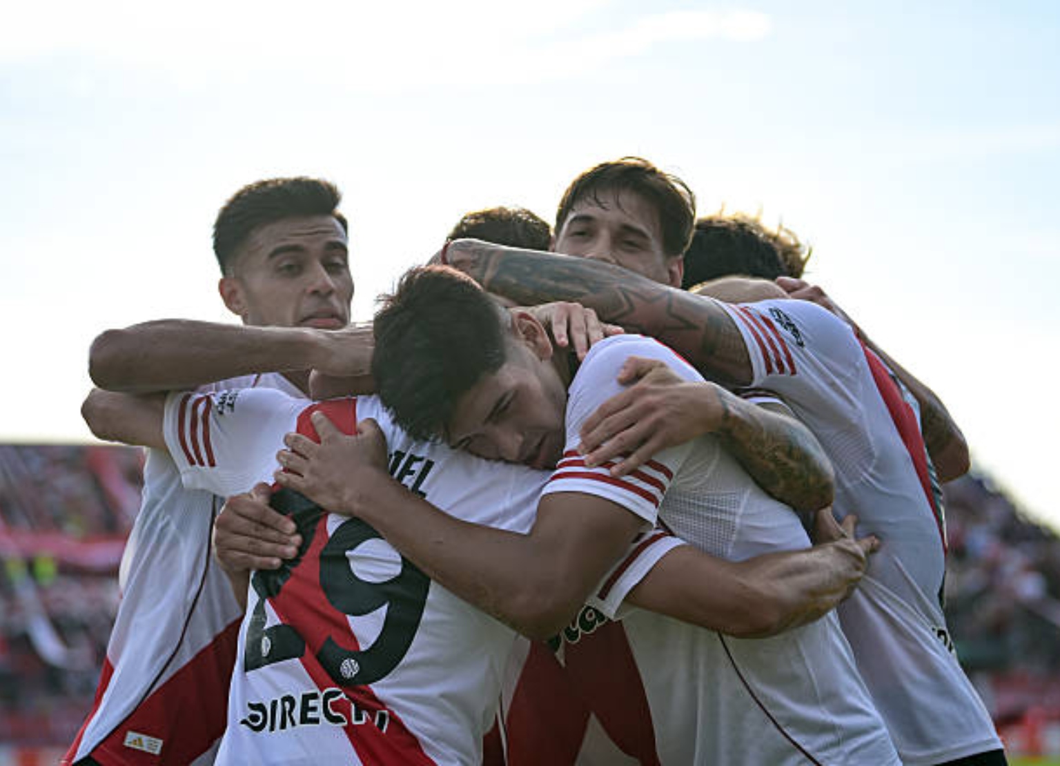 festejo Barracas vs River