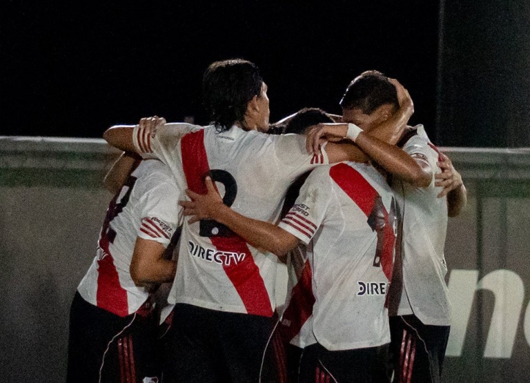 Festejo River Reserva vs Talleres - fecha 1