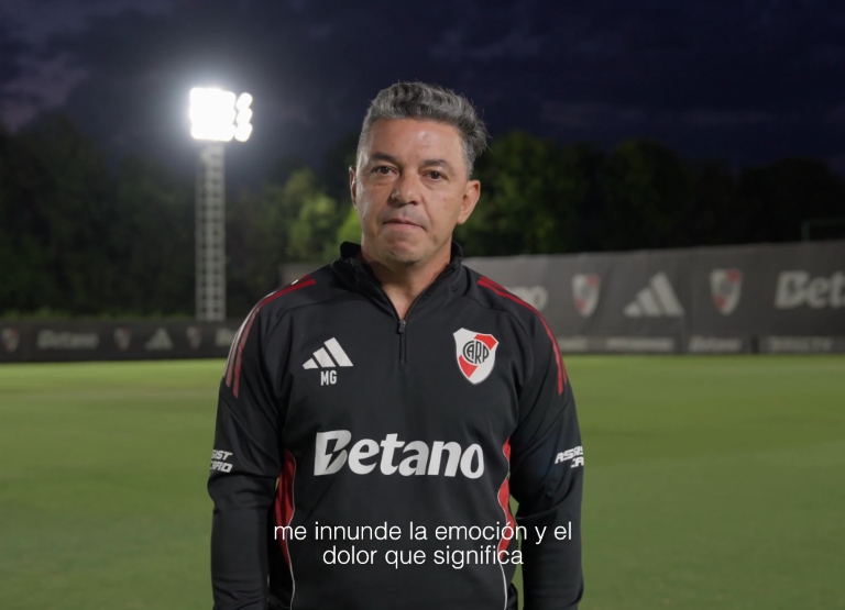 Gallardo video despedida de River