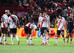 River vs Argentinos Jrs derrota