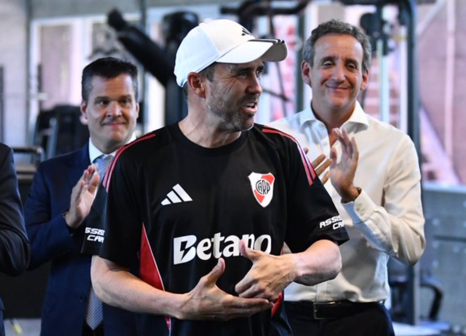 Entrenamiento River en Monumental - Coudet
