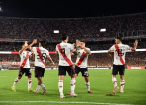 River vs Sarmiento festejo