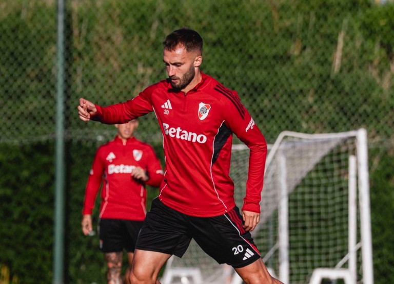 River vs Belgrano German Pezzella