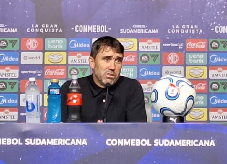 River vs Carabobo Coudet Conferencia de prensa