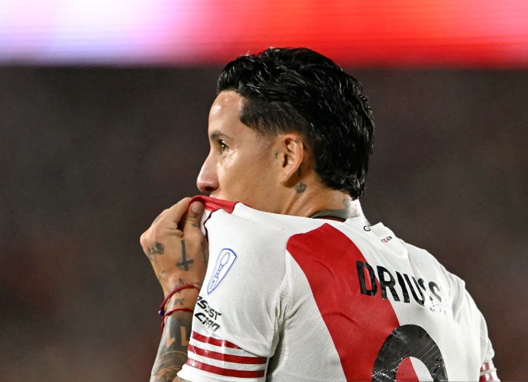 River vs Carabobo Driussi gol de River