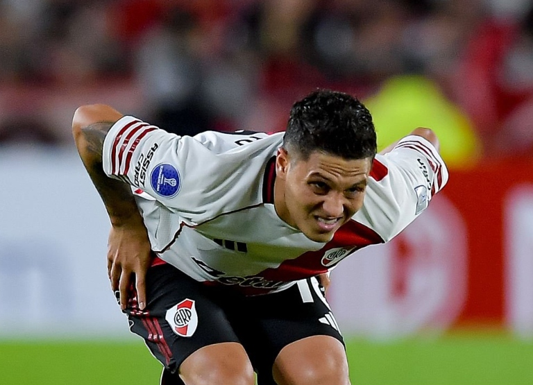 River vs Carabobo Juanfer Quintero lesión