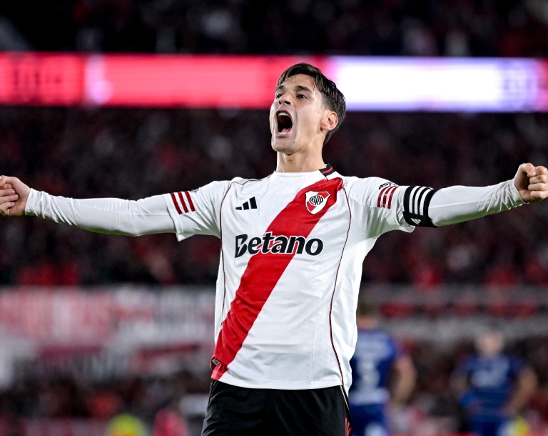 River vs Gimnasia - Festejo Martínez Quarta