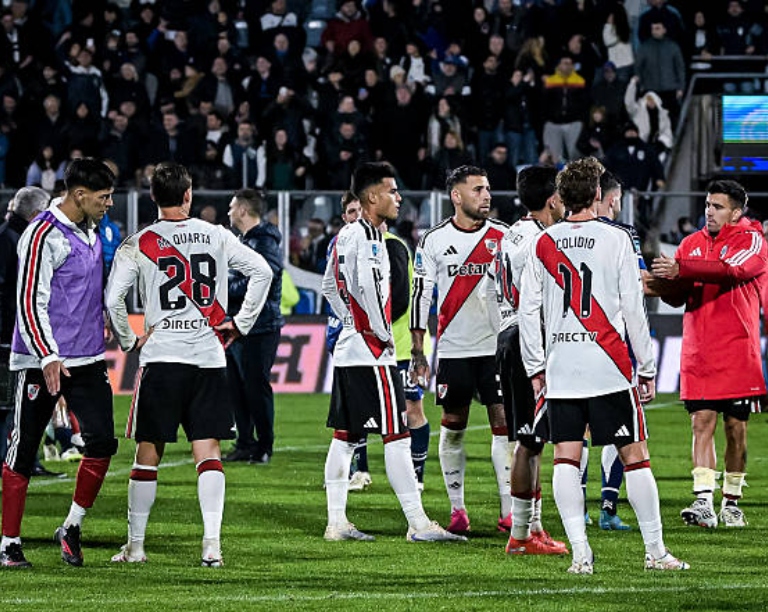 River perdió vs Gimnasia