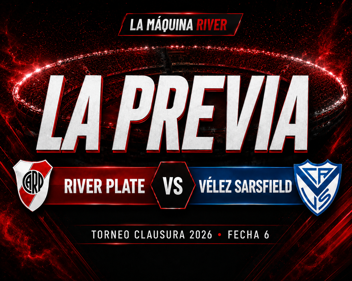 River vs Vélez la previa